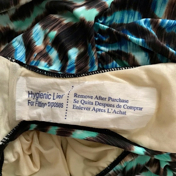 Coastal Blue NWOT One Piece Swim Suit Women M - Picture 13 of 14